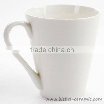 8 To 16 oz Plain White Fine Porcelain Mugs With Logo/Artwork/Design Printed