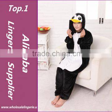 wholesale super soft cheap penguin onesie pajamas breathable adult penguin pajamas