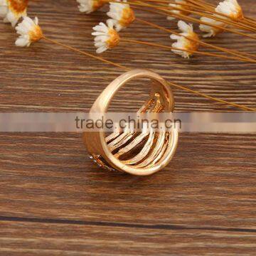 Korea Style Cheap Jewelry Online Rose Gold Crystal Rings photo-6