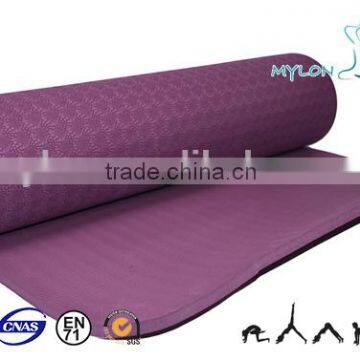 High Elasticity Anti-slip Custom Print Comfortable Tpe Yoga Mat