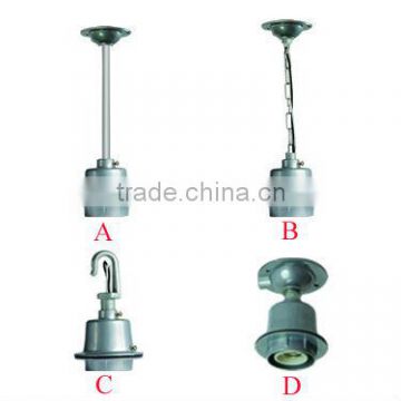 Die-Casting Aluminum E40/E27 Base With Hook Or Wire