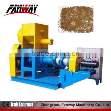 Factory price floating fish feed pellet processing extruder machine