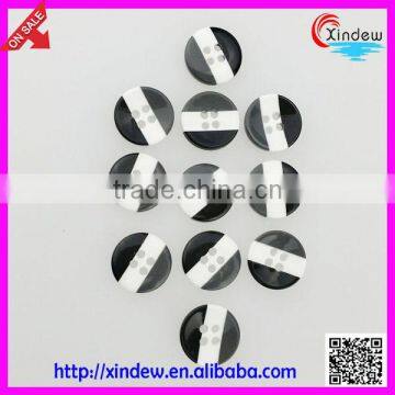 Black Striped Shirt Button for Men Wholesale photo-4