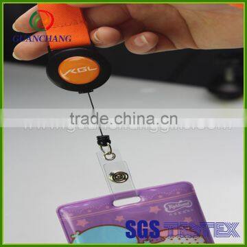 Custom Retractable id Badga Card Holder With Clip Lanyard photo-5