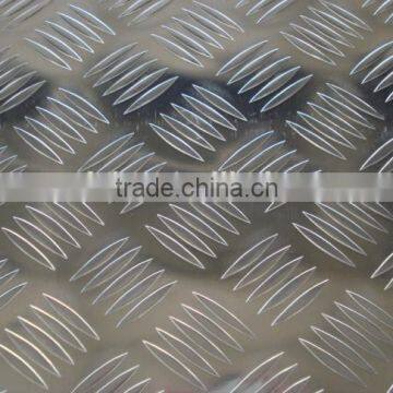 5754 H14 Anti-slip Embossed Diamond Aluminum Plate photo-2
