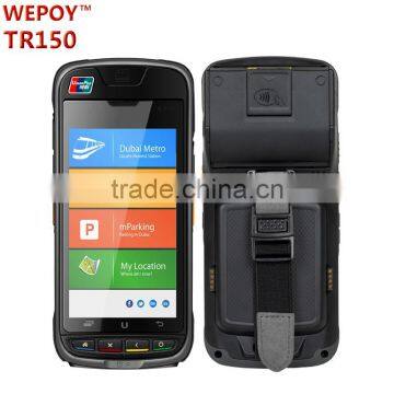 4G LTE EMV Android Handheld Pos Terminal Devices With Printer Barcode Scanner NFC GPS photo-2