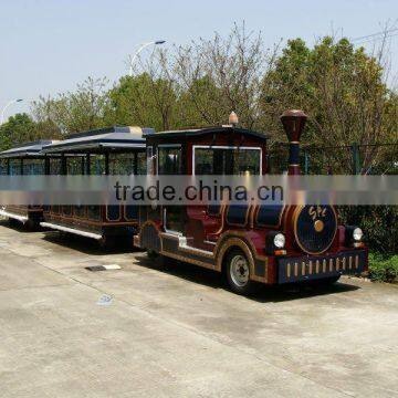 Kids Riding Tourist trackless Train for Shopping Center, Downtown Street