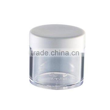 30ml Single Wall Transparent Cosmetic Plastic Jar