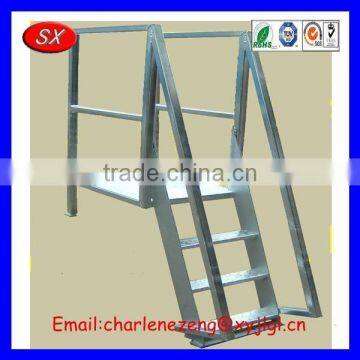 OEM&ODM Customized Tread Aluminium Warehouse Step Ladder,Aluminum Straight Ladder Access photo-4