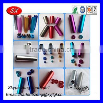 CNC aluminum metal electronic cigarette smoking pipe fittings in China products manufacturer