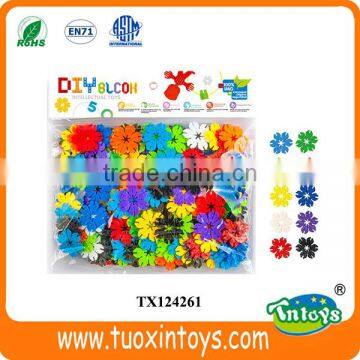 Plastic Childrens Snowflake Building Blocks Toys photo-2