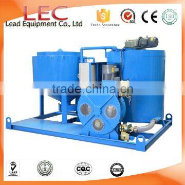 LGP800/1200/130H-E electric mixer agitator grout pump station