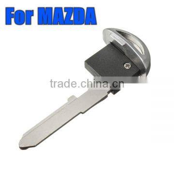 New Uncut Smart Remote Emergency Key Fob Insert Blank Blade For MAZDA C M R 04-13