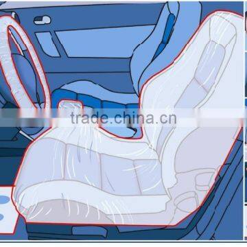 Wholesale Disposable Wholesale Disposable Plastic Car Seat Cover Set photo-3