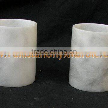 NEW MARBLE FLOWER VASES CARRARA ZIARAT WHITE photo-5