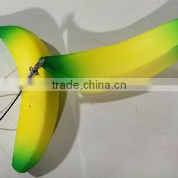 PU banana fruit model phone bag pendant squishy factory