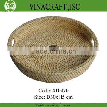 Eastern Style rattan Basket with handles for seed