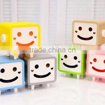 Smile Face Tissue Box,cartoon tissue box