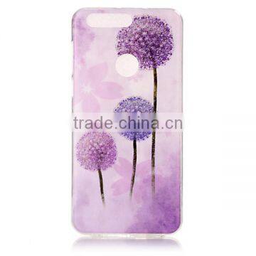 Accept Custom IMD Craft Flower Pattern Soft TPU Back Case Cover for Huawei Honor8 photo-2