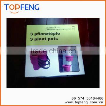 Set Of 3 Plastic Hanger Pot/Set Of 3 Plant Pot photo-3