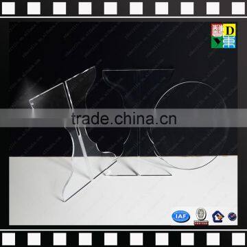 Round PMMA Furniture Tables Transparent Acrylic Coffee Table From Shenzhen Yidong photo-3