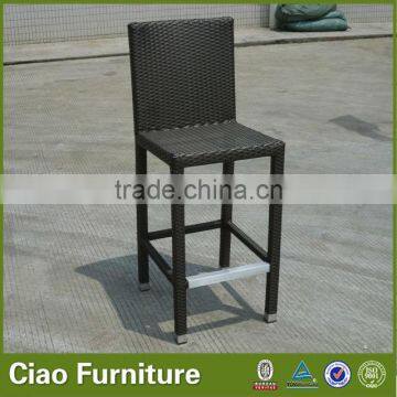 outdoor polyester rattan bar chair