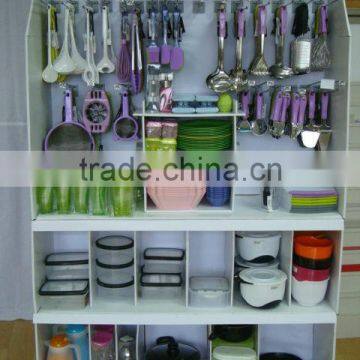 Kitchenware and Cookware Cardboard Fixture