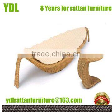 Youdeli rattan UV Waterproof cushion cheap chaise lounge furniture