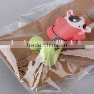 Cartoon Animal Design Silicone Toothbrush Holder photo-2