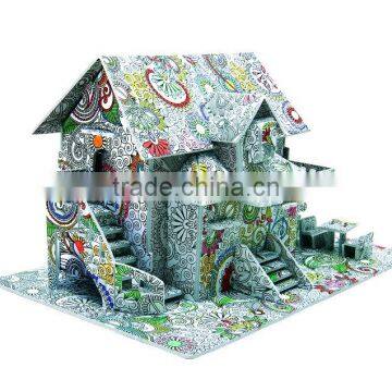 Newly-developed 3D Painting Paper Puzzle for Kids LT8882C photo-2