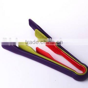 Kitchen Tool Multi Use BBQ Tongs Gadgets Dessert Serving Clip Set photo-5