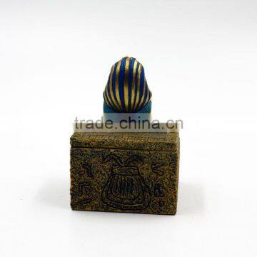 Wholesale Custom Hot Sale Resin Egypt Pharaoh Jewelry Box Souvenir for Sale photo-2