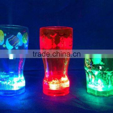 Halloween party decoration plastic mug cup with led light