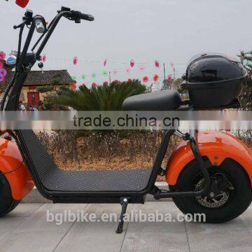 2017 Most fashionable citycoco two big wheels smart motorcycle CE approved electric scooter