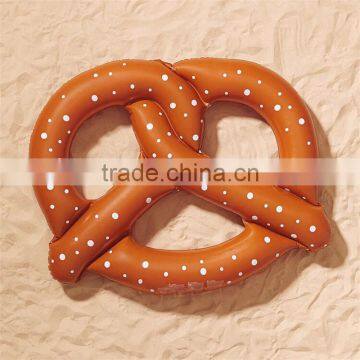 Giant Inflatable Pretzel Pool Float for Three Kids or Two Adluts Outdoor Swimming Pool Inflatable Toys photo-3