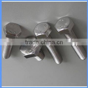 Din 931 /DIN933 carbon steel hex bolt and nut