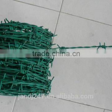 Low Price Green Color Barbed Wire for Construction photo-2