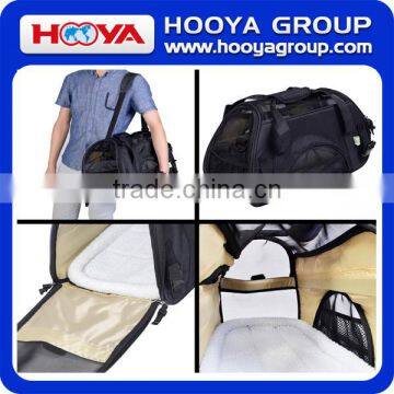 Eco-friendly Travel Pet Carry Bag Ventilated Waterproof Outdoor Pet Carry Bag Lightweight Fabric Pet Carrier Bag photo-3