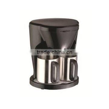 Mini Home Automatic Coffee Maker With Single Cup Stainless Steel