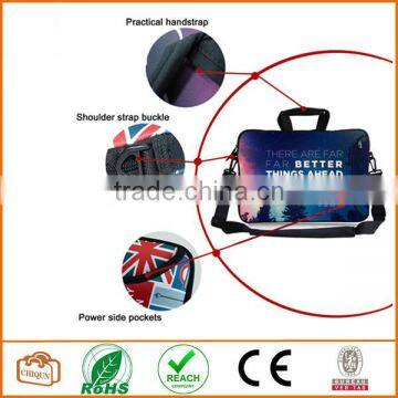13-Inch CS Better Things Ahead Waterproof Neoprene Laptop Sleeve Case Bag Handbag With Extra Side Pocket photo-4