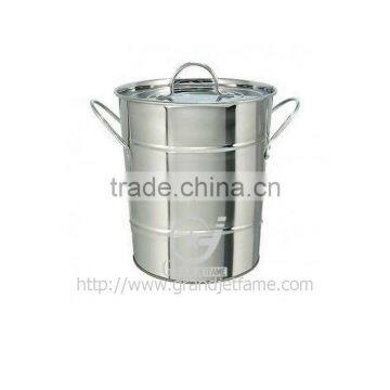 stainless steel compost bin garden and kitchen stainless steel compost bin