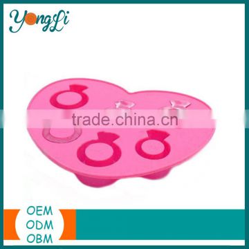 China Ice Popsicle Mold for Ice Cream Heart Shape Ice pop Molds