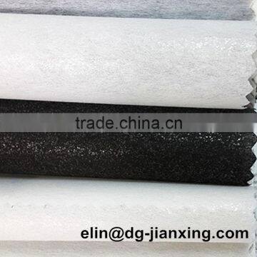 Adhesive One Side Tear Away Polyester Fusible Nonwoven Gum Stay Interlining