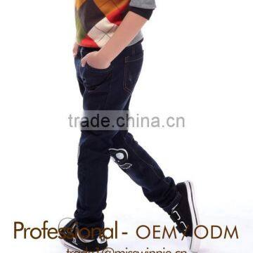 2015 latest design fashion boys summer wear boy jeans pants