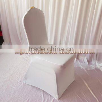 Spandex Chair Cover - Elegance Lycra Chair Cover With Metalic Pleat For Wedding Events photo-4