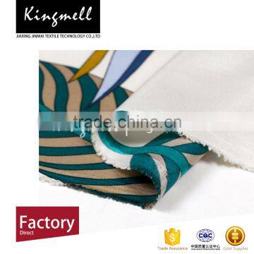 2016 Hot Summer Digital Printed Twill Silk Fabric for Garment and Scarf photo-5