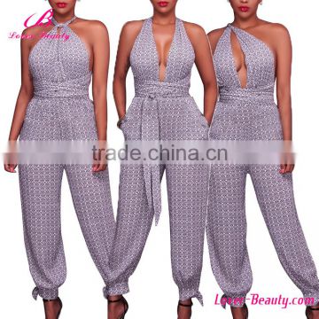 Private Label Sexy Fashion Summer Ladies Jumpsuit