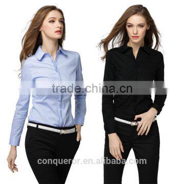 Latest Longline Slim Fit Shirt Designs for Women 2016 photo-3