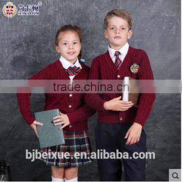 2016 High Quality All Grades England School Uniform New Patterns Design School Girl Costume photo-4
