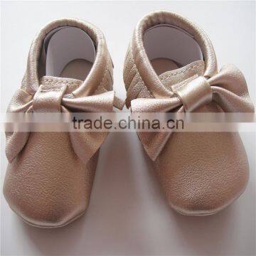 Top sale color optional baby moccasins soft sole baby shoes